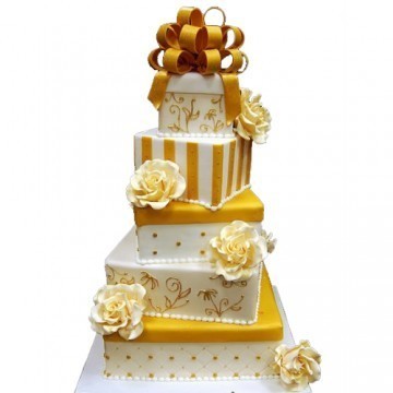 Мастика Многоярусный 1 от Кондитерская Boutique cakes