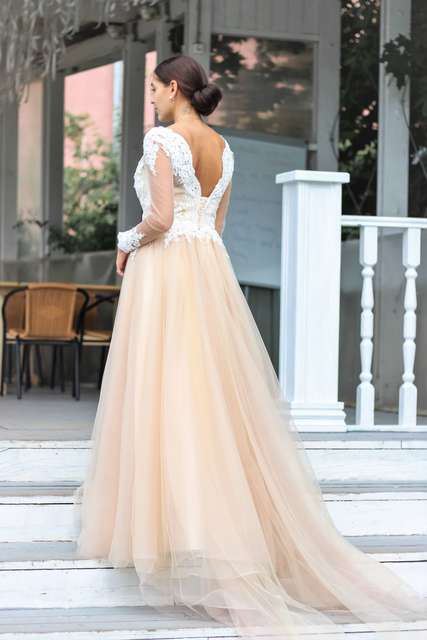 Свадебное платье Орабель 1. Силуэт filter_ silhouette. Цвет filter_colour. Вид 5