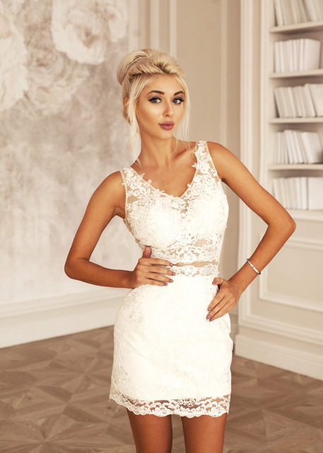 Свадебное платье Сальва. Силуэт Рыбка. Цвет Белый / Молочный. Вид 2