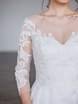 Свадебное платье Грейс. Силуэт А-силуэт. Цвет Белый / Молочный. Вид 5