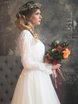 Свадебное платье Лучиана. Силуэт А-силуэт. Цвет Белый / Молочный. Вид 2