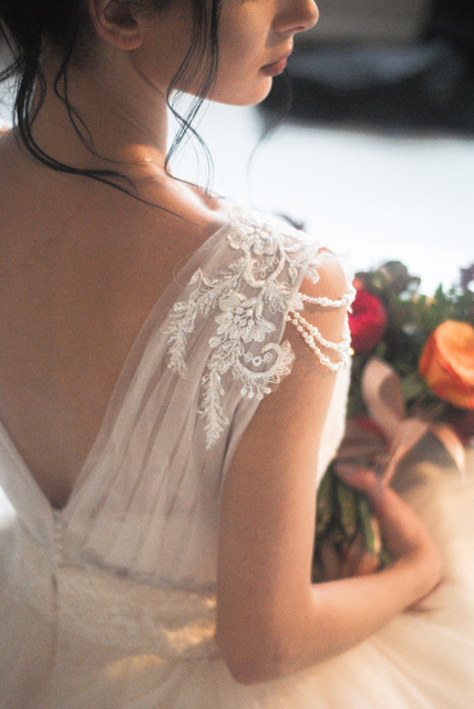 Свадебное платье Розабелла. Силуэт Пышное. Цвет Белый / Молочный. Вид 6