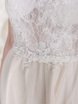 Свадебное платье Мегейн. Силуэт А-силуэт. Цвет Белый / Молочный. Вид 5