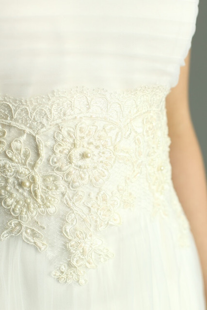 Свадебное платье Роси. Силуэт Рыбка. Цвет Белый / Молочный. Вид 4