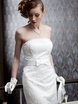 Свадебное платье 126. Силуэт Рыбка. Цвет Белый / Молочный. Вид 2