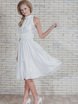 Свадебное платье 153. Силуэт А-силуэт. Цвет Белый / Молочный. Вид 1