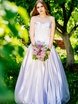 Свадебное платье 193. Силуэт Пышное, А-силуэт. Цвет Белый / Молочный. Вид 2