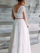Свадебное платье 205. Силуэт А-силуэт. Цвет Белый / Молочный. Вид 6