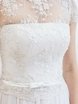 Свадебное платье Мелита. Силуэт Прямое. Цвет Белый / Молочный. Вид 3