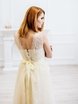 Свадебное платье Элиен. Силуэт А-силуэт. Цвет Белый / Молочный, Золото. Вид 4