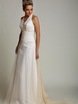 Свадебное платье V-0312. Силуэт Прямое. Цвет Белый / Молочный. Вид 1