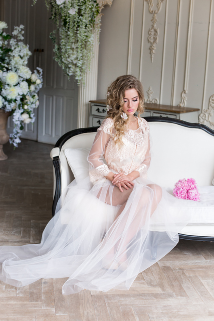 Будуарное платье Бисквит от Свадебный салон City Wed 3