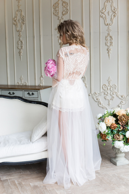 Будуарное платье Бисквит от Свадебный салон City Wed 4