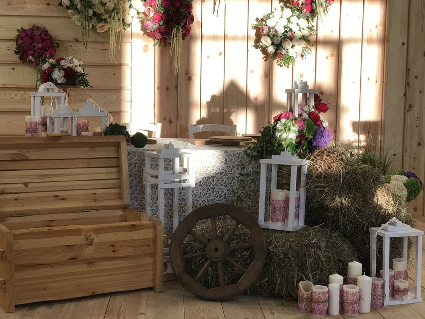 Весенняя / Летняя, Рустик, Эко в Ресторан / Банкетный зал от Garden Poetry event and decor 5