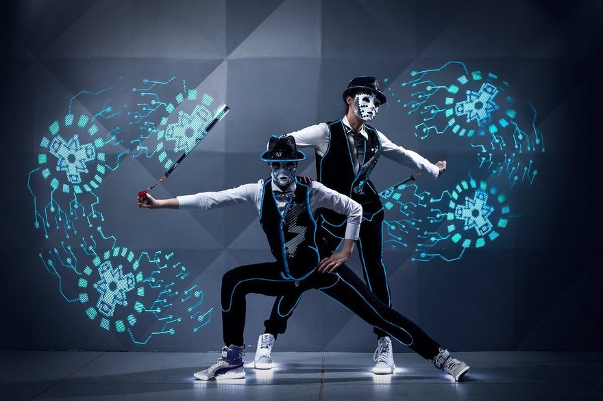 Маски на свадьбу от Свето-цирковое ART SHOW 5