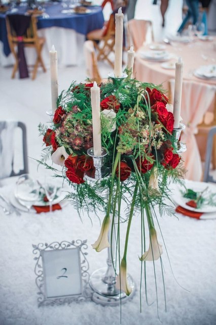 Классика, Бохо, Весенняя / Летняя в Ресторан / Банкетный зал от Студия декора и флористики Endorphin 3