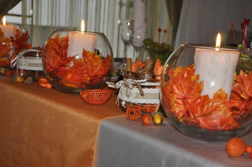 Осенняя в Ресторан / Банкетный зал от Студия декора Perfect-me 4