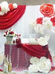 Президиум / Стол молодоженов в Классика от Студия декора Perfect-me 1