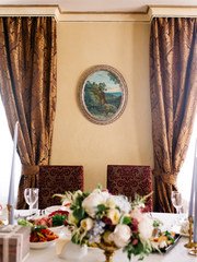 Президиум / Стол молодоженов в Шебби шик, Весенняя / Летняя, Тематический от  1