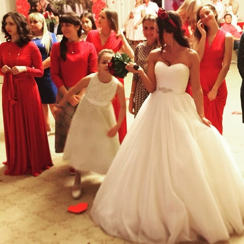 Свадьба Красная от Свадебное агентство WeddingQueenLove 5