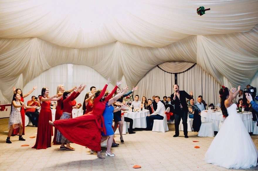 Свадьба Красная от Свадебное агентство WeddingQueenLove 8