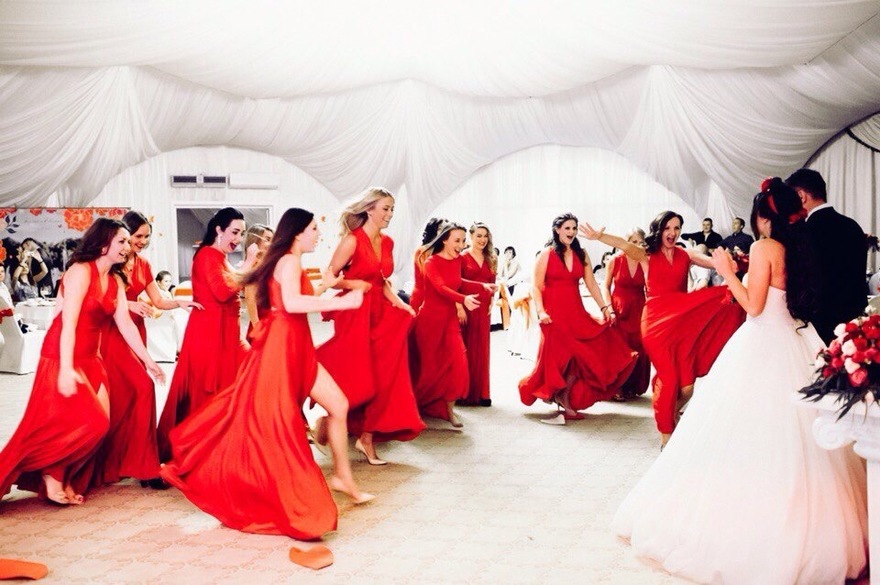 Свадьба Красная от Свадебное агентство WeddingQueenLove 9