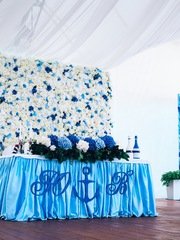 Президиум / Стол молодоженов в Весенняя / Летняя от Свадебное агентство WeddingQueenLove 1