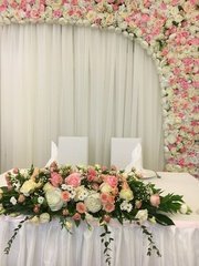 Президиум / Стол молодоженов в Шебби шик от Свадебное агентство WeddingQueenLove 2