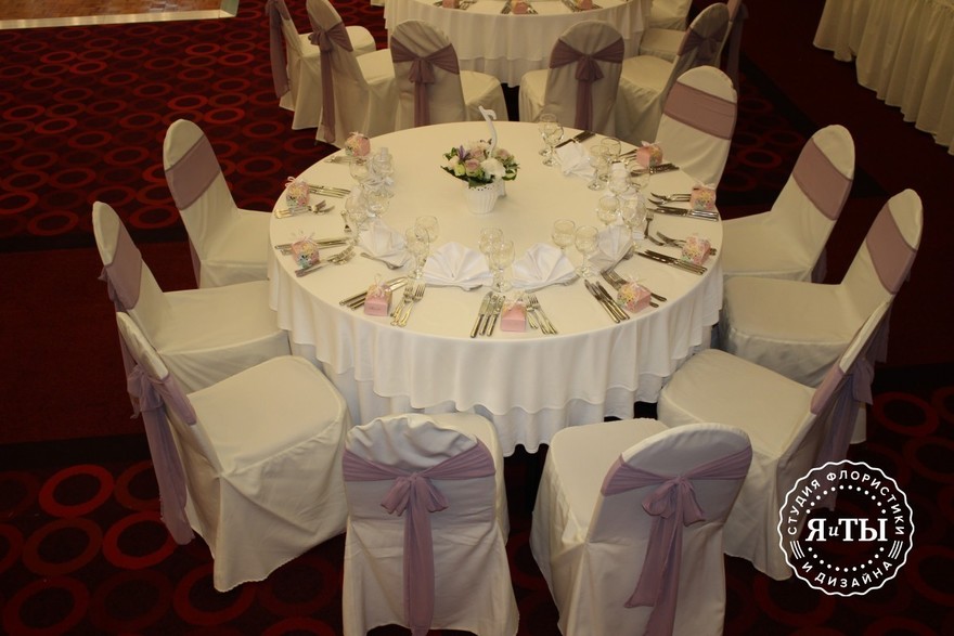 Шебби шик в Ресторан / Банкетный зал от Студия флористики и дизайна Я и ТЫ 6