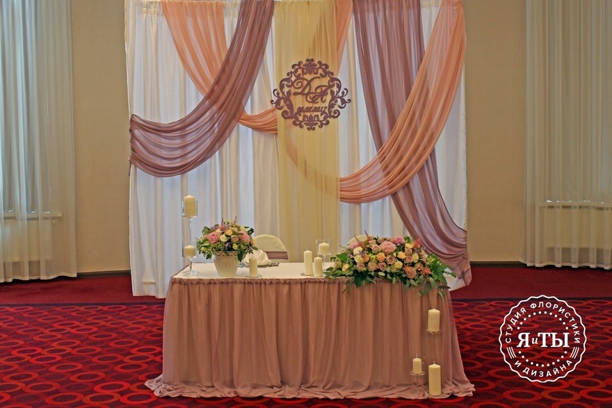 Шебби шик в Ресторан / Банкетный зал от Студия флористики и дизайна Я и ТЫ 9