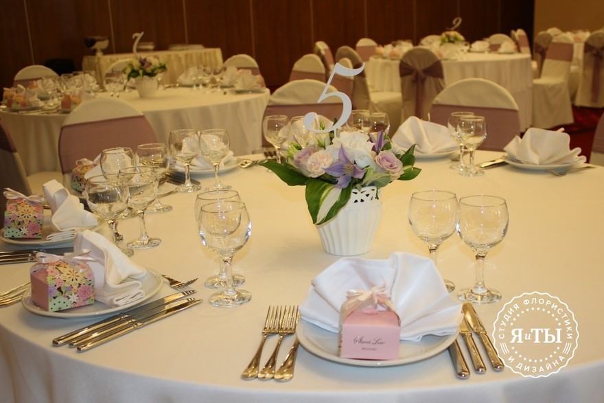 Шебби шик в Ресторан / Банкетный зал от Студия флористики и дизайна Я и ТЫ 11