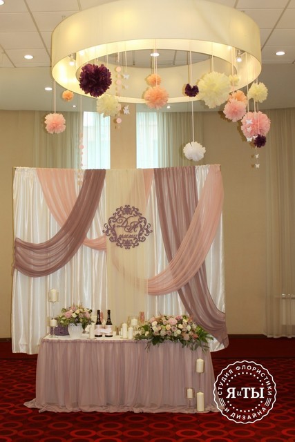 Шебби шик в Ресторан / Банкетный зал от Студия флористики и дизайна Я и ТЫ 13