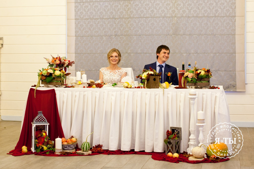 Тематический, Осенняя в Ресторан / Банкетный зал от Студия флористики и дизайна Я и ТЫ 5