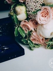 Классический круглый name от Студия флористики и дизайна Я и ТЫ 2