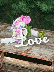 Классический круглый name от Студия флористики и дизайна Я и ТЫ 1