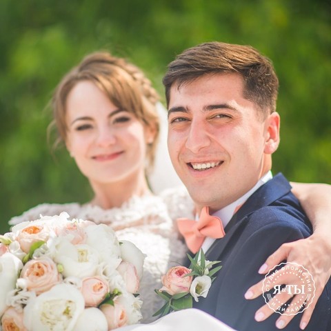 Классический круглый name от Студия флористики и дизайна Я и ТЫ 3