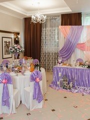 Столы и стулья гостей / Банкет в Тематический от Студия флористики и дизайна Я и ТЫ 1