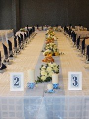 Столы и стулья гостей / Банкет в Тематический от Студия флористики и дизайна Я и ТЫ 1