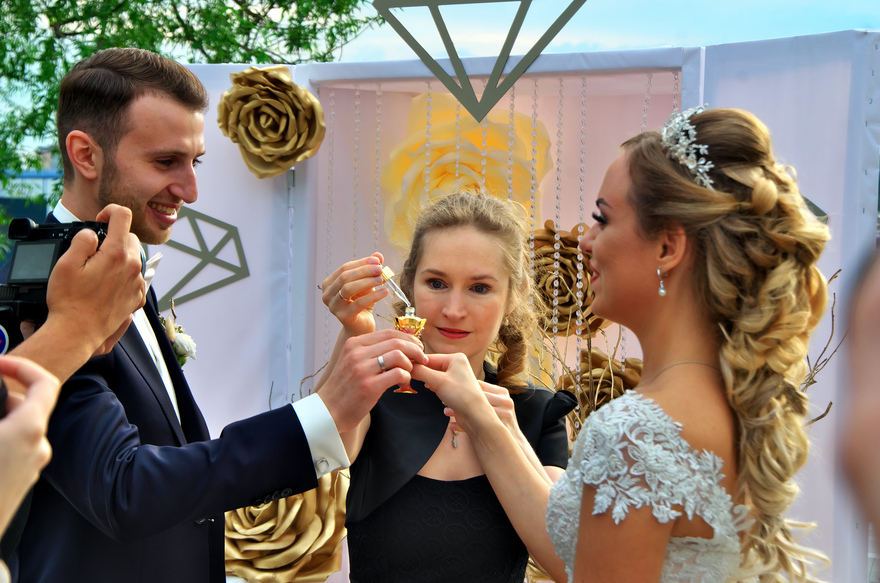 Отчет со свадьбы 1 на свадьбу от Парфюмерный Бар Aroma Event от Алины Тимошиной 4