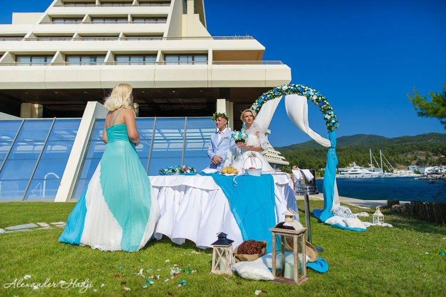 Свадьба в Греции от Агентство режиссёрских свадеб Царская охота 2