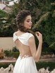 Свадебное платье Эрин. Силуэт А-силуэт. Цвет Белый / Молочный. Вид 4