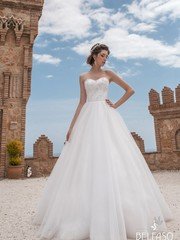 Свадебное платье Мэри. Силуэт Пышное. Цвет Белый / Молочный. Вид 1