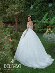 Свадебное платье Маттиас. Силуэт Пышное. Цвет Белый / Молочный. Вид 2