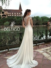 Свадебное платье Альтера. Силуэт Прямое. Цвет Белый / Молочный. Вид 2