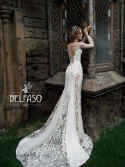 Свадебное платье Мэрайя. Силуэт Рыбка. Цвет Белый / Молочный. Вид 2