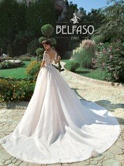 Свадебное платье Терция. Силуэт Рыбка. Цвет Белый / Молочный, Айвори / Капучино, Персик / Оранжевый. Вид 2