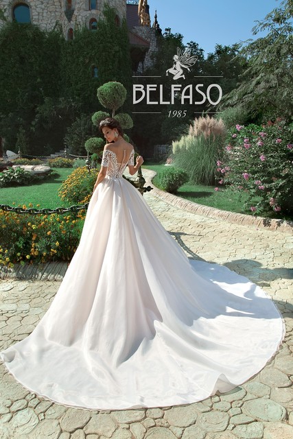 Свадебное платье Терция. Силуэт Рыбка. Цвет Айвори / Капучино, Белый / Молочный, Персик / Оранжевый. Вид 2