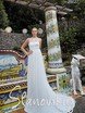 Свадебное платье 20028. Силуэт А-силуэт. Цвет Белый / Молочный. Вид 1