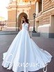 Свадебное платье 21009. Силуэт А-силуэт. Цвет Белый / Молочный. Вид 1