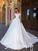 Свадебное платье 21008. Силуэт А-силуэт. Цвет Белый / Молочный. Вид 1